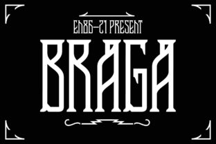 Braga: A Bold Display Font for Digital Design