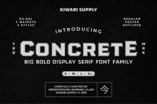 Concrete: A Font That Builds Brand Confidence