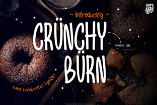 Crunchy Burn: A Font That Elevates Branding with Modern Simplicity