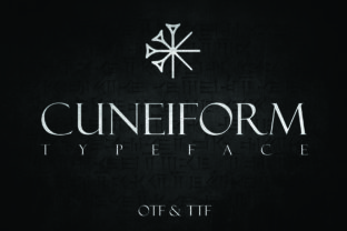 Cuneiform: A Timeless Display Font for Editorial Design