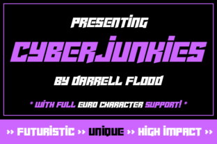 Cyberjunkies: A Font That Fits the Future