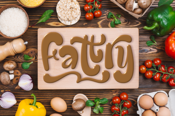 Fattry: A Playful Display Font for Editorial Design