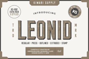Leonid: A Font That Elevates Your Brand’s Visual Story