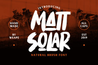 Mattsolar: A Bold Display Font for Modern Web Design