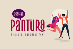 Pantura: A Modern Display Font for Digital Design