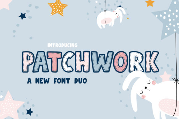 Patchwork Duo: A Versatile Display Font for Editorial Design