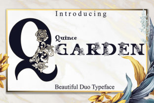 Quince Garden: A Font That Elevates Your Brand