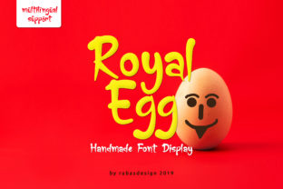 Royal Egg: A Display Font That Sparks Joy and Engagement