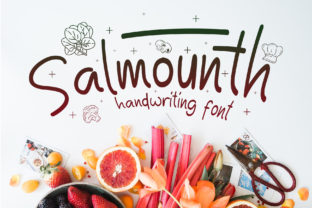 Salmounth: A Font That Brings Handmade Magic to Every Project