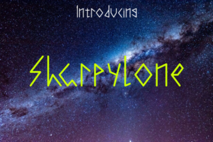 Sharpylone: A Display Font for Bold Web Design