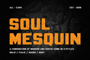 Soul Mesquin: A Bold Statement in Display Typography